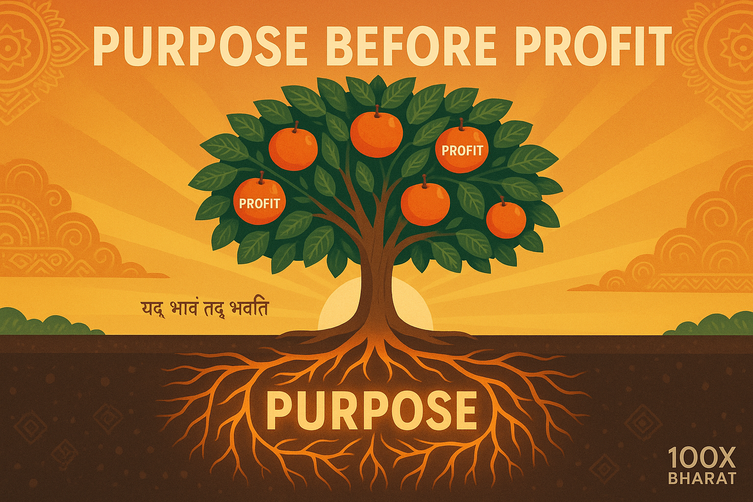 Purpose Before Profit: The True Path to Lasting Growth @BHARAT100x.com