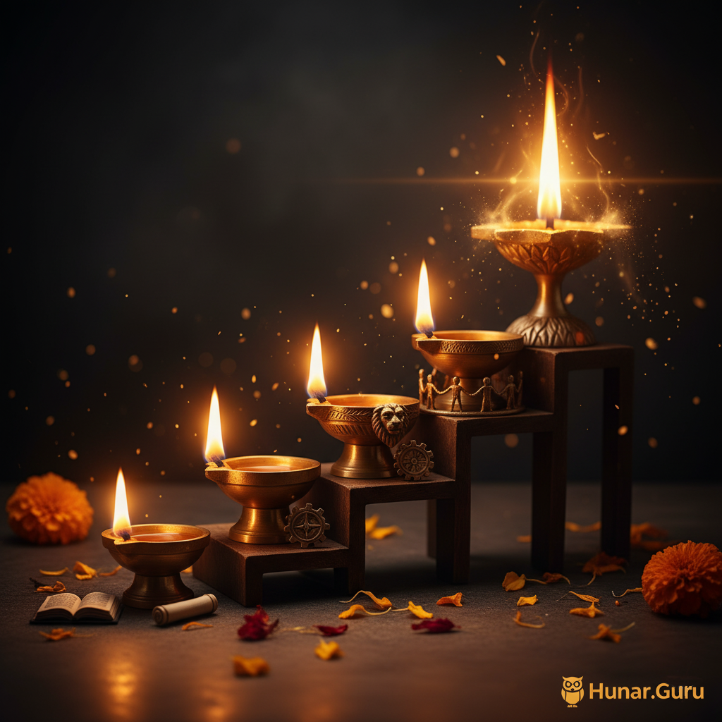 Discover how Dhanteras is not just for gold but for nurturing health, happiness, and inner prosperity. Practical steps to ReStart and ReDefine life.