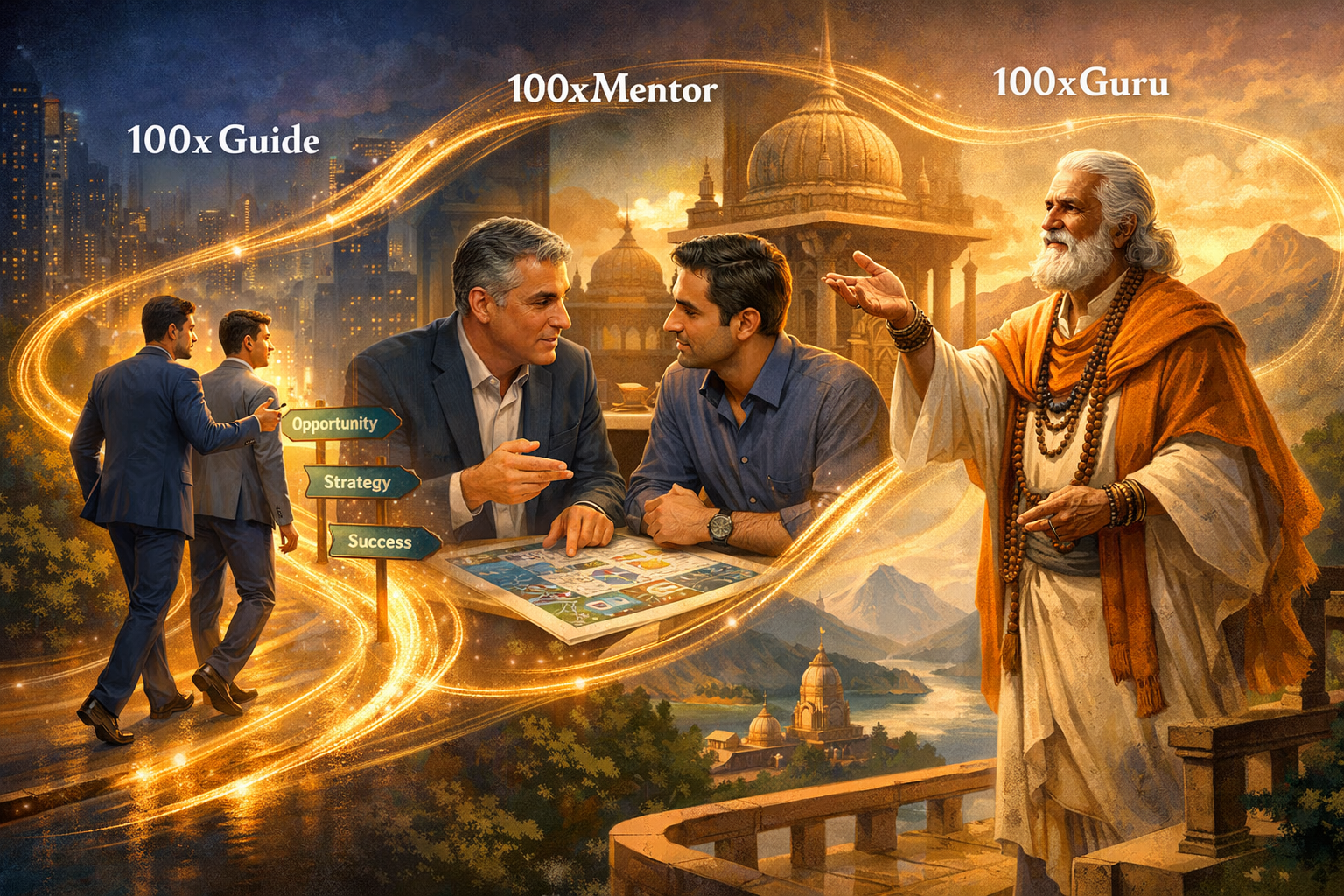 100xGuides, 100xMentors & 100xGurus: Transform Through Expert Mentorship | BHARAT100x